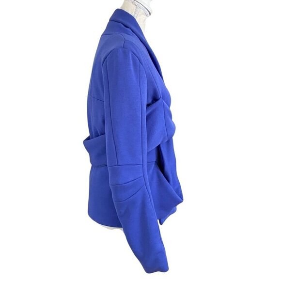 JNBY WOMEN'S MUTED BLUE ZIP UP SWEATSHIRT JACKET - SIZE LARGE - Picture 2 of 11